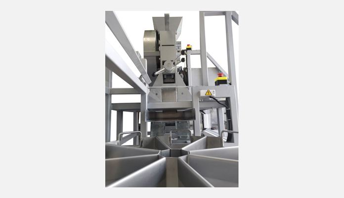 rotary sample divider with jaw crusher